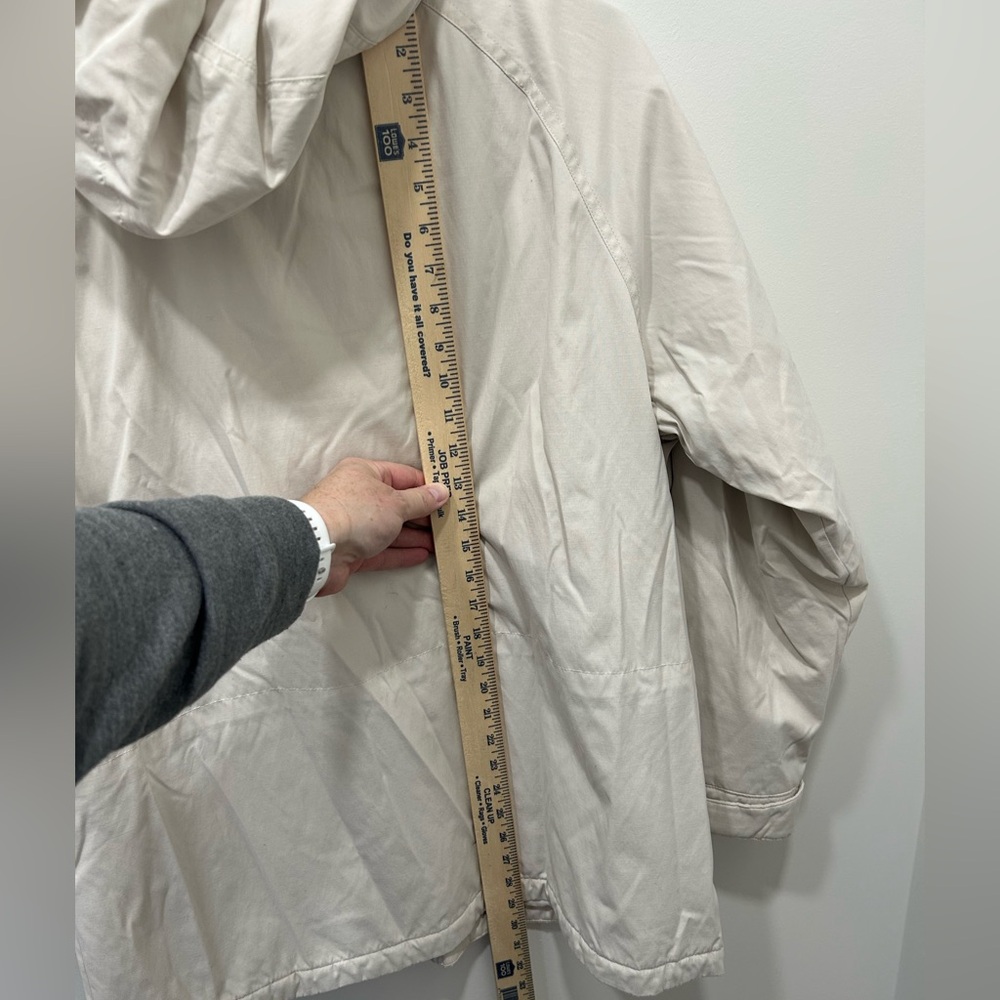 River Edge Jacket Size XL Ivory White By Zeroxposur Women’s Plaid Vintage - Picture 7 of 9